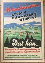 Metaalwerkers | Metaalunie | WWII, Ophalen of Verzenden, Overige soorten, Nederland, Foto of Poster