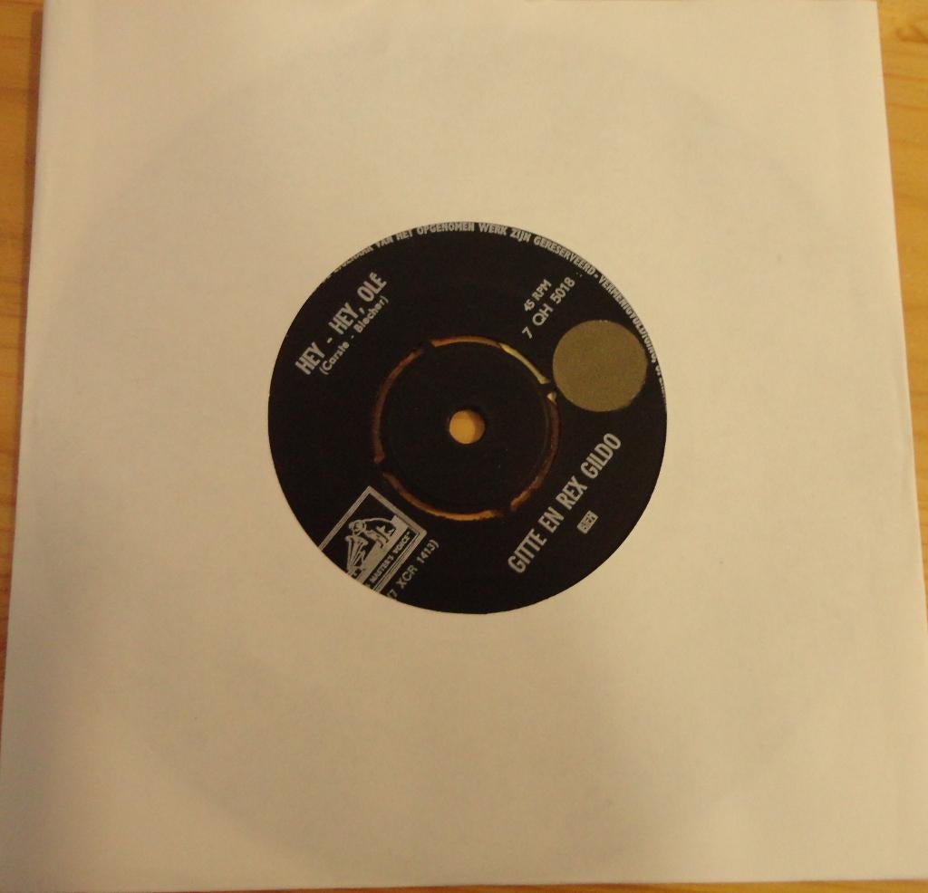 Gitte en Rex Gildo > Hey hey ole, Cd's en Dvd's, Vinyl Singles, Gebruikt, 7 inch, Single, Ophalen of Verzenden
