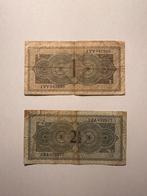 Oude bankbiljetten 1 en 2,5 gulden 1949, Ophalen of Verzenden, 1 gulden, Los biljet