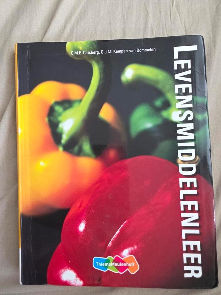 Levensmiddelenleer - C.M.E. Catsberg, Boeken, Studieboeken en Cursussen, Zo goed als nieuw, HBO, Ophalen of Verzenden