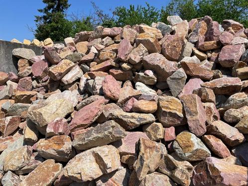Natuursteen stapelstenen Multicolour Metselstenen Breuksteen, Tuin en Terras, Grind, Keien en Split, Nieuw, Kei, Multi, Overige materialen