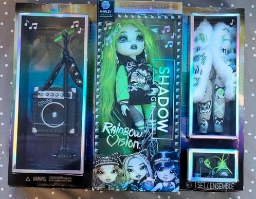 Rainbow Vision Shadow High Harley pop/ poppen/ modepop, Verzamelen, Poppen, Zo goed als nieuw, Pop, Ophalen of Verzenden