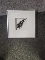 Corry Ammerlaan Bronzen Beeld in Lijst 24.5x24.5cm, Ophalen of Verzenden