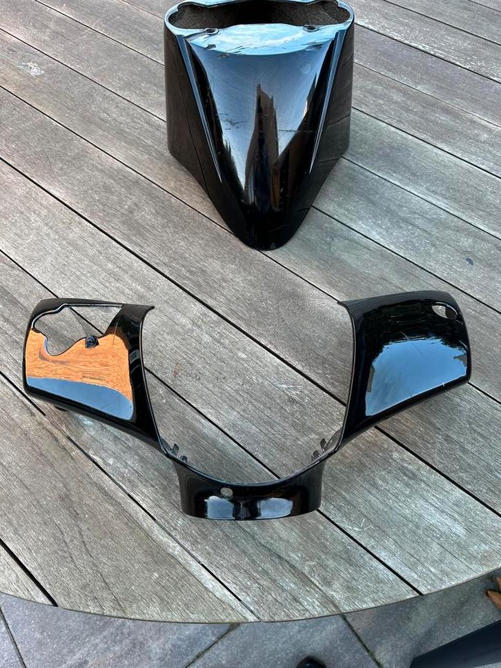 Piaggio zip stuurkap, spatbord en tellerglas, Fietsen en Brommers, Brommeronderdelen | Scooters, Gebruikt, Piaggio, Kap, Ophalen of Verzenden