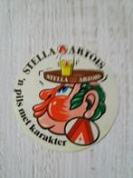 sticker STELLA ARTOIS 'n pils met karakter, Verzamelen, Stickers, Ophalen of Verzenden, Zo goed als nieuw, Merk