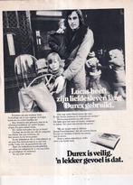 Retro reclame 1975 Durex  Lucas zijn liefdesleven fiets, Verzamelen, Ophalen of Verzenden
