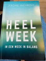 Jerome Wehrens - Heelweek, Ophalen of Verzenden, Zo goed als nieuw, Jerome Wehrens