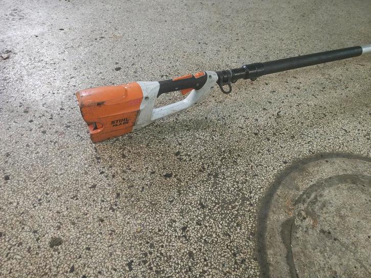 Stihl HLA 85 Accu Stokheggenschaar (2017), Tuin en Terras, Heggenscharen, Gebruikt, Accu, Ophalen