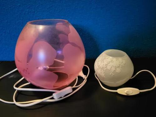 Ikea (Tafel)lampen, Huis en Inrichting, Lampen | Tafellampen, Zo goed als nieuw, Minder dan 50 cm, Glas, Ophalen of Verzenden