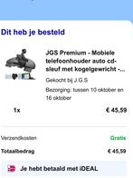Telefoonhouder voor in cd-sleuf, Ophalen of Verzenden, Nieuw, Auto