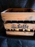 Houten Bierkrat Leffe met 12 Speciale Biertjes, Verzamelen, Biermerken, Ophalen of Verzenden