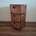 Rieten Ladekastje - 3 Lades, Ophalen, Gebruikt, Mand, Onbekend
