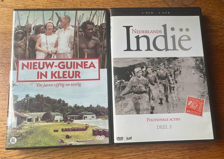 DVD Set: Nieuw-Guinea & Nederlands-Indië, Cd's en Dvd's, Dvd's | Documentaire en Educatief, Zo goed als nieuw, Politiek of Geschiedenis