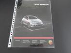 Abarth 500 Folder AT, Verzenden, Zo goed als nieuw, Auto's
