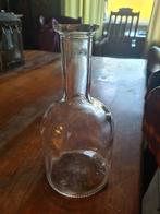glazen fles, Ophalen of Verzenden, Overige kleuren, Glas, Minder dan 50 cm
