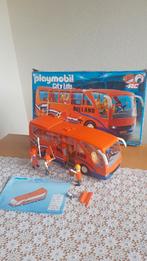 playmobil 5025 voetbal spelers bus in doos, Ophalen of Verzenden, Gebruikt