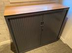 Roldeurkast Metaal/hout 120x105x47 bxhxd, Huis en Inrichting, Ophalen, Gebruikt, 100 tot 150 cm, 100 tot 150 cm