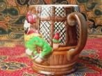 Mooie originele oude Beswick beker uit Engeland 10,4 cm., Antiek en Kunst, Ophalen of Verzenden