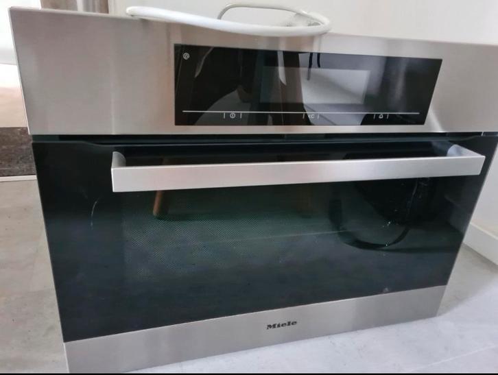 Miele H5080bM Inbouw Combimagnetron, Oven met Grill, Witgoed en Apparatuur, Ovens, Gebruikt, Inbouw, Oven met grill, 45 tot 60 cm