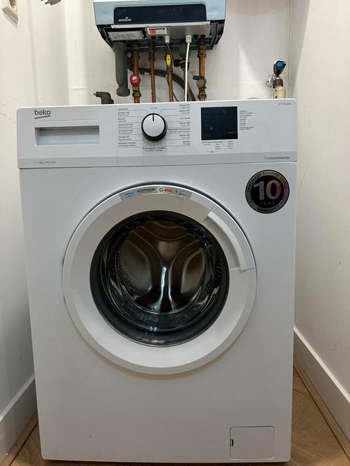 Beko WTV77111BW01 (bezorging mogelijk), Witgoed en Apparatuur, Wasmachines, Zo goed als nieuw, 6 tot 8 kg, 85 tot 90 cm, 1200 tot 1600 toeren