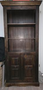 Koloniale boekenkast, Ophalen, Met deur(en), 50 tot 100 cm, 150 tot 200 cm