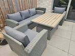 JUTLANDIA meubelset tuinset, Tuin en Terras, Tuinsets en Loungesets, Ophalen, 5 zitplaatsen, Bank, Aluminium