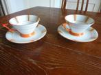 Prachtige kop en schotels Art Deco Mitterteich, Antiek en Kunst, Antiek | Servies los, Ophalen of Verzenden