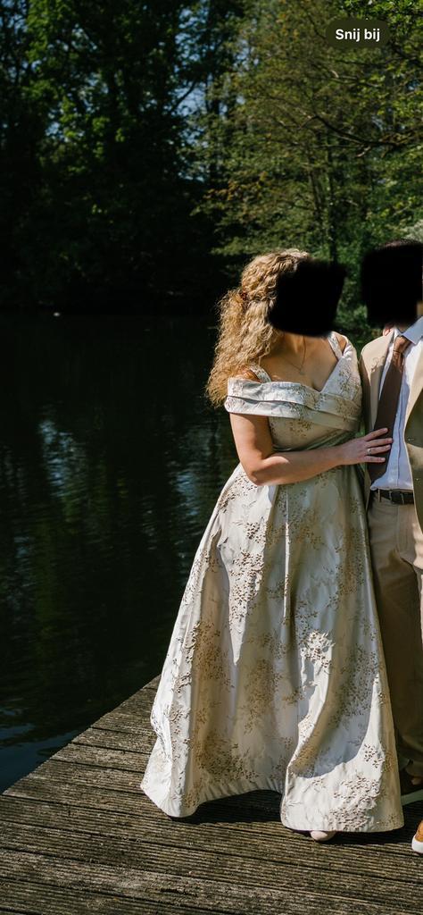 Galajurk Christian Koehlert, Kleding | Dames, Gelegenheidskleding, Zo goed als nieuw, Galajurk, Maat 46/48 (XL) of groter, Ophalen of Verzenden