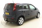 Nissan Note 1.6 Acenta Automaat | Climate control | Trekhaak, Gebruikt, 750 kg, 4 cilinders, Zwart
