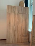 Kledingkast eik 120x51x203, Ophalen, 100 tot 150 cm, 200 cm of meer, Eikenhout