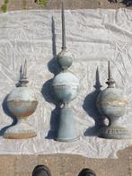 Pinakel, dakpiron, dakornamend, Ophalen