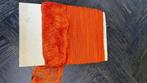 Franje band Oranje 18mtr / nieuw, Ophalen of Verzenden, Nieuw, Lint, Band of Elastiek