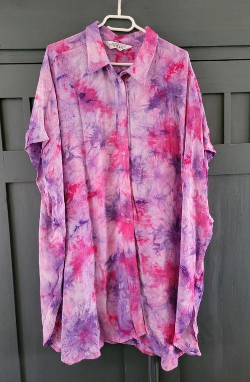 ulla popken blouse oversized maat 50/52, Kleding | Dames, Grote Maten, Zo goed als nieuw, Blouse of Tuniek, Ophalen of Verzenden