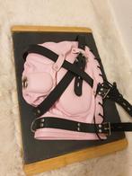 Te koop gave bdsm masker licht roze met zwart, Verzenden, Nieuw, Overige maten