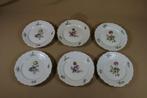 6 Royal Copenhagen gebaksbordjes 1953, Antiek en Kunst, Ophalen of Verzenden