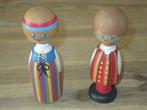 2 houten poppetjes uit Finland, Verzamelen, Poppetjes en Figuurtjes, Ophalen of Verzenden, Zo goed als nieuw