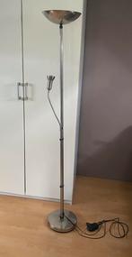 Vloerlamp met leeslamp, Ophalen, Metaal, 150 tot 200 cm