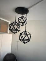 Moderne hanglamp met geometrische vormen, Ophalen of Verzenden, Zo goed als nieuw, Metaal, 50 tot 75 cm