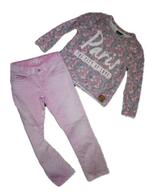 Geweldige roze oil dye TOMMY HILFIGER meisjes broek mt 6/116, Kinderen en Baby's, Kinderkleding | Maat 116, Broek, Verzenden, Meisje