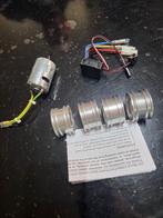 Tamiya Motor + MB01 Velgen Mini Kever/Fiat 500, Hobby en Vrije tijd, Modelbouw | Auto's en Voertuigen, Auto, Groter dan 1:32, Nieuw