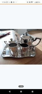 Koffie stel verzilverd. Original Wellner , begin 1900, Ophalen of Verzenden