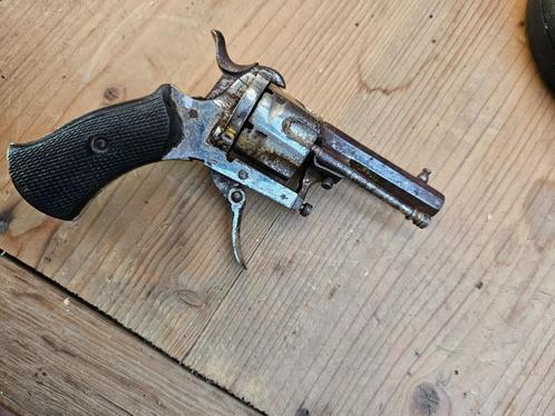 Antiek dames penvuur revolvertje, Antiek en Kunst, Antiek | Overige Antiek, Ophalen of Verzenden