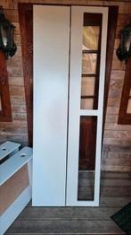 Massief wit gelakt houten bed 200x90, laden en lattenbodem, Kinderen en Baby's, Kinderkamer | Bedden, Ophalen, 85 tot 100 cm, Zo goed als nieuw