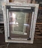 set van 2 draaikiep ramen 980 x 1290 creme antraciet HR++, Kunststof, Raamkozijn, Nieuw, Inclusief glas