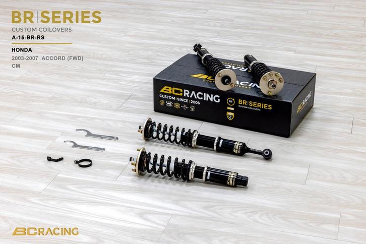 BC Racing schroefset verlaging - Honda Accord CM5 CM6 03-07, Auto diversen, Tuning en Styling, Ophalen of Verzenden