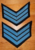 KLu rangstrepen Sergeant, Ophalen of Verzenden, Luchtmacht, Nederland, Embleem of Badge