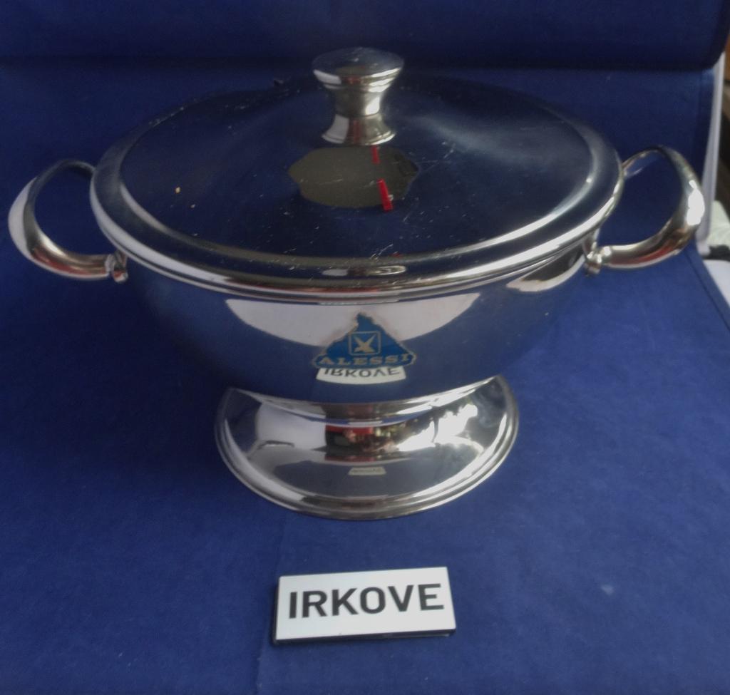 ALESSI SOEP TERRINE / SCHAAL * RVS *, Overige materialen, Gebruikt, Verzenden, Schaal of Schalen