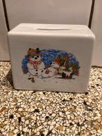 Leuke oude spaarpot, Ophalen of Verzenden, Zo goed als nieuw, Metaal of Blik, Overige thema's