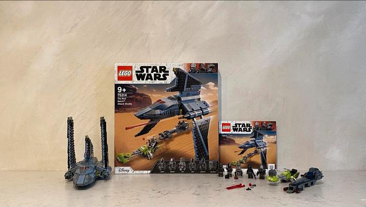 Lego Star Wars 75314 The Bad Batch Attack Shuttle, Kinderen en Baby's, Speelgoed | Duplo en Lego, Zo goed als nieuw, Lego, Complete set