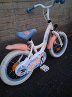 14 inch kinderfietsje met zijwieltjes - nette staat, Zijwieltjes, Disney Stitch, Ophalen of Verzenden, Minder dan 16 inch